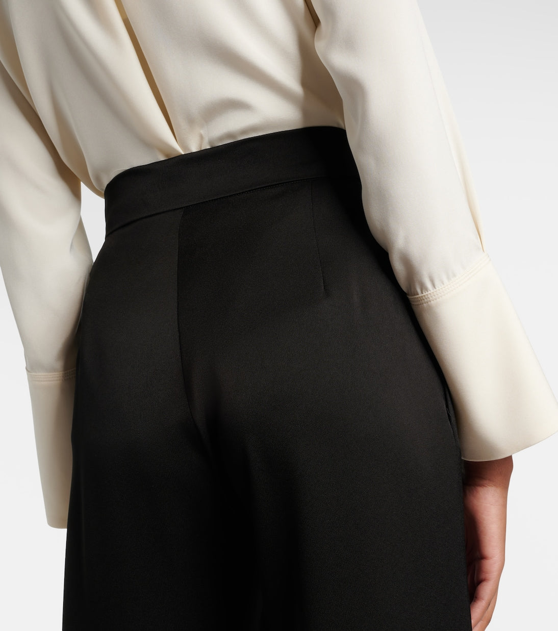 Max Mara - Divo satin wide-leg pants