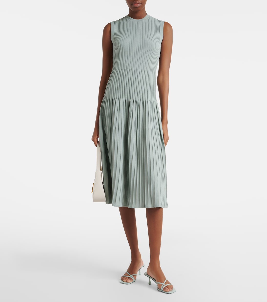 Max Mara - Egizio ribbed-knit midi dress