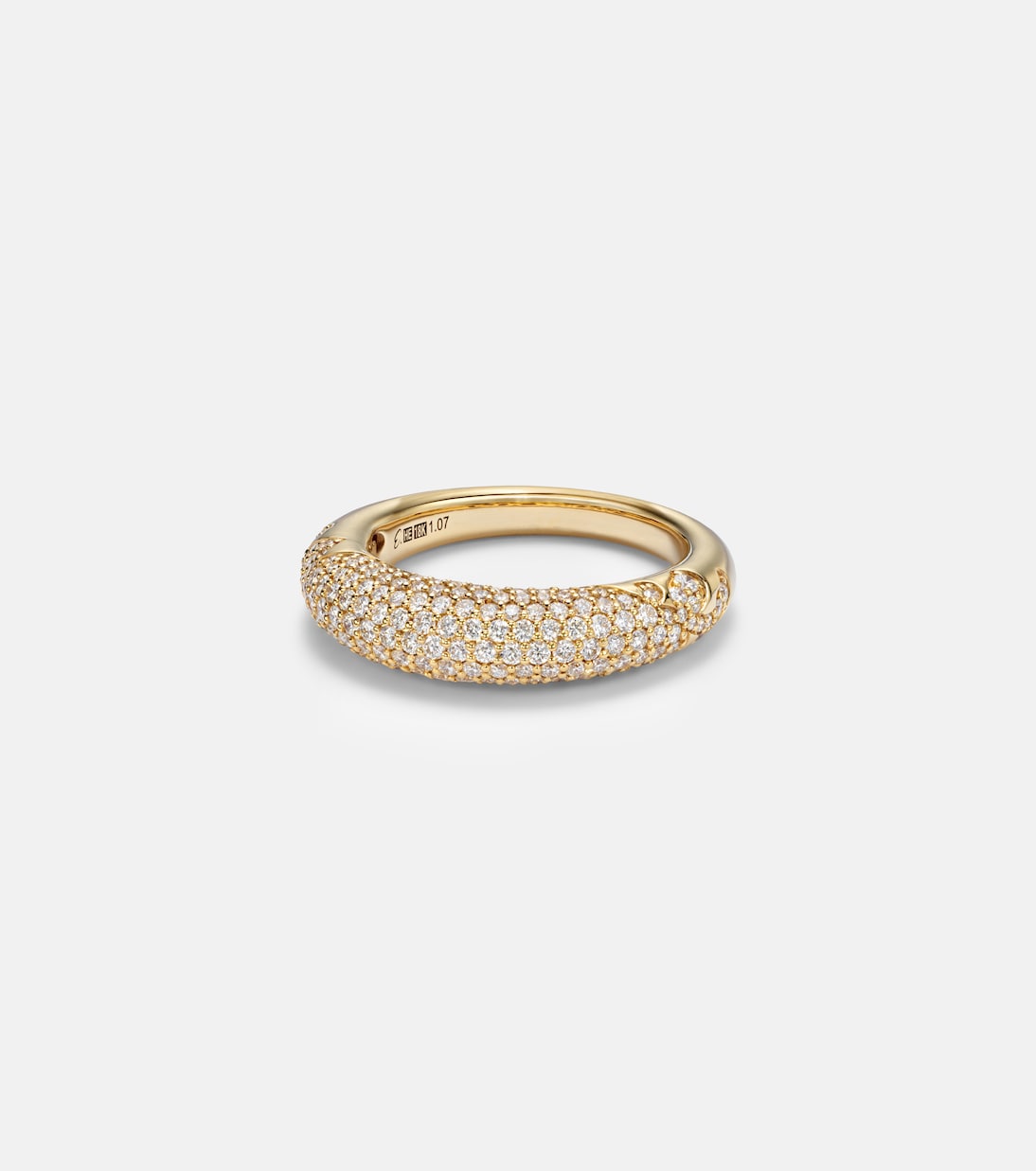 Engelbert - New York 66 Medium 18kt gold ring with diamonds