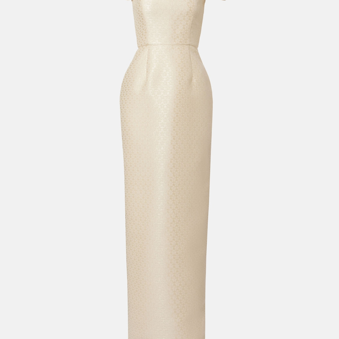 Markarian - Bridal Yolanda brocade off-shoulder gown