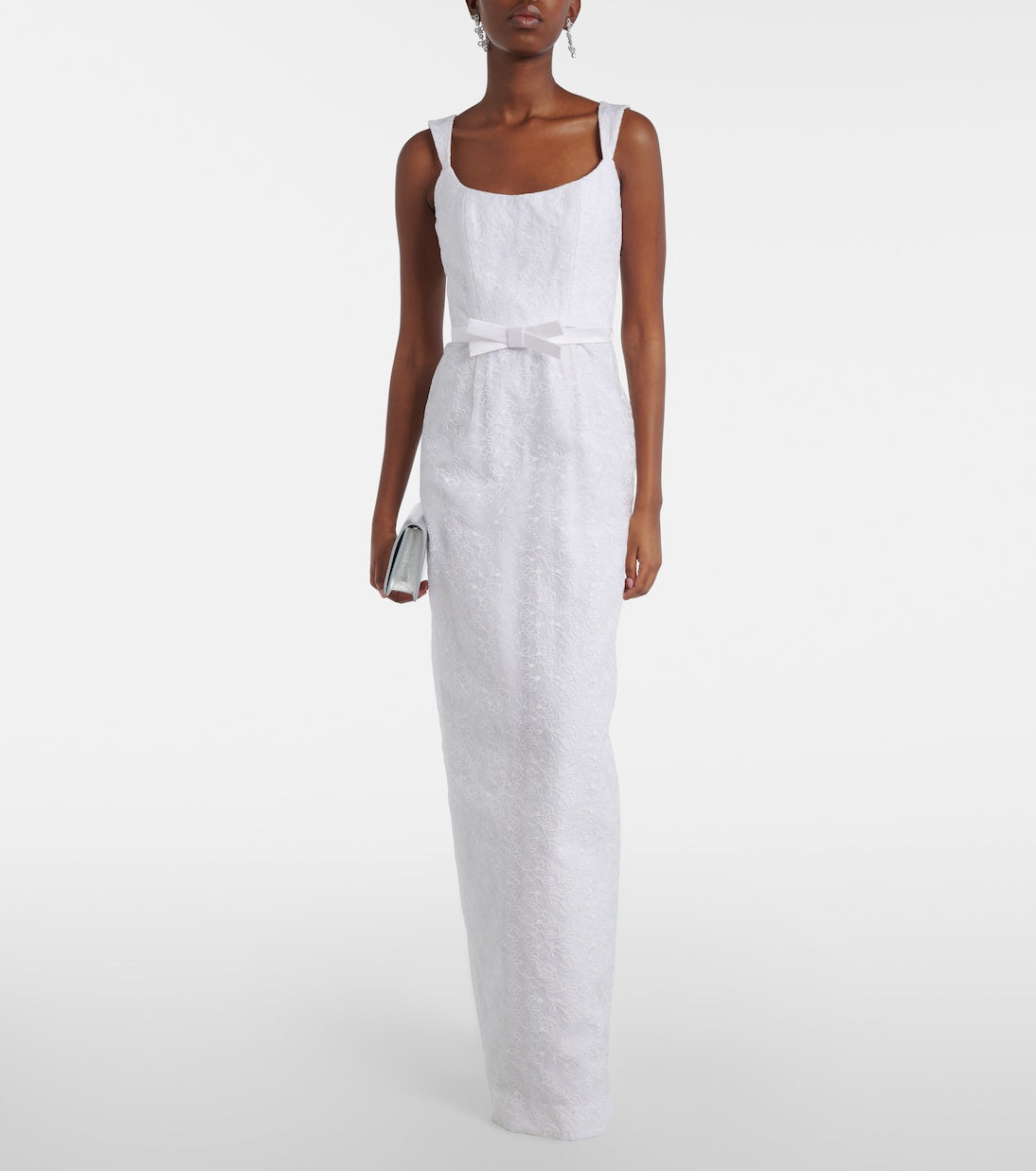 Markarian - Bridal Robin floral jacquard gown