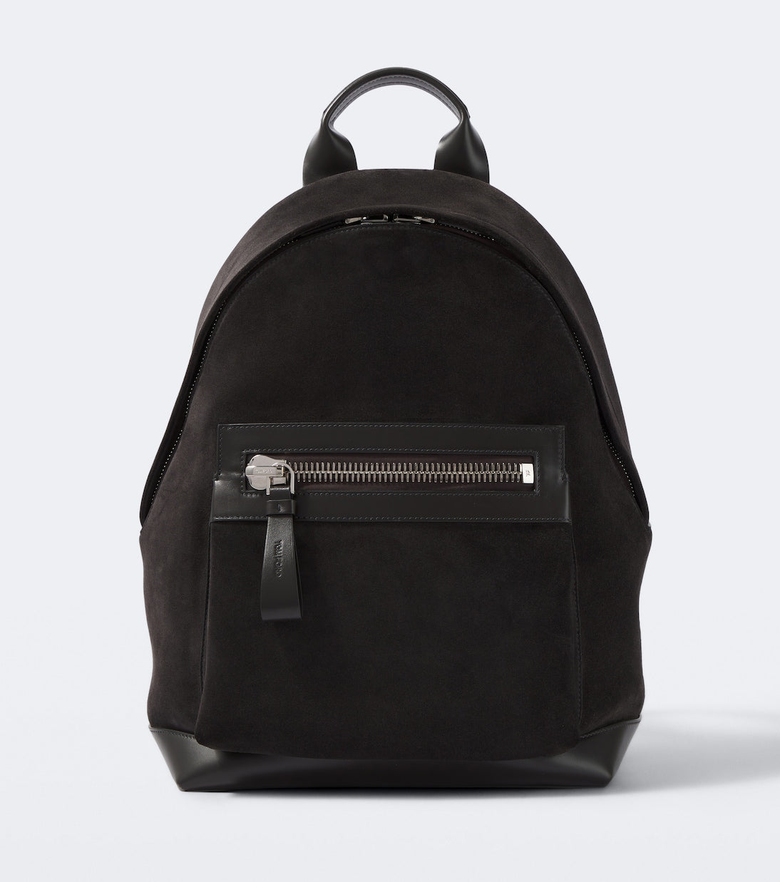 Tom Ford - Buckley leather-trimmed suede backpack