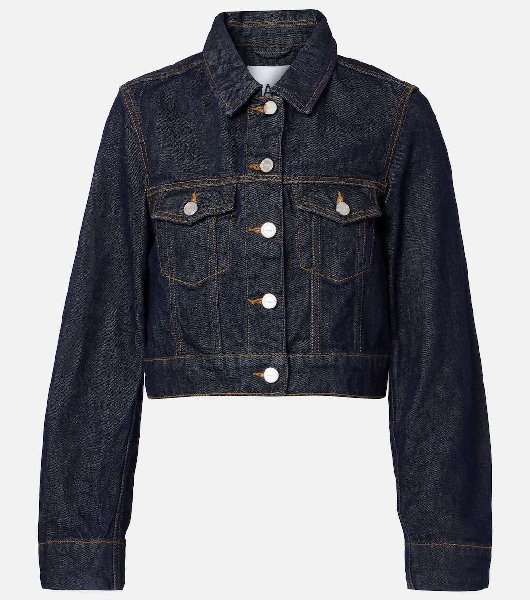 Ganni - Cropped denim jacket