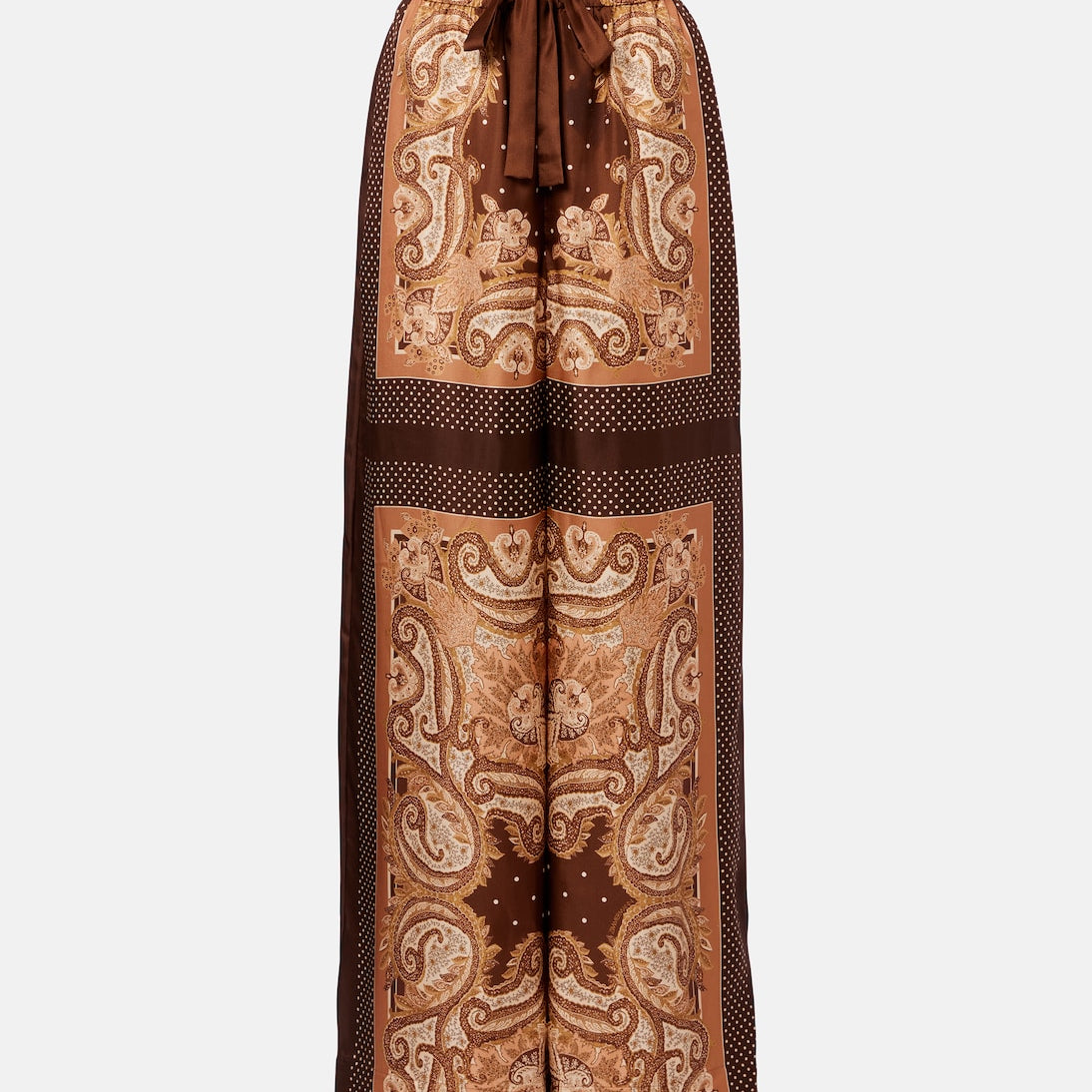 Zimmermann - Luna paisley silk palazzo pants