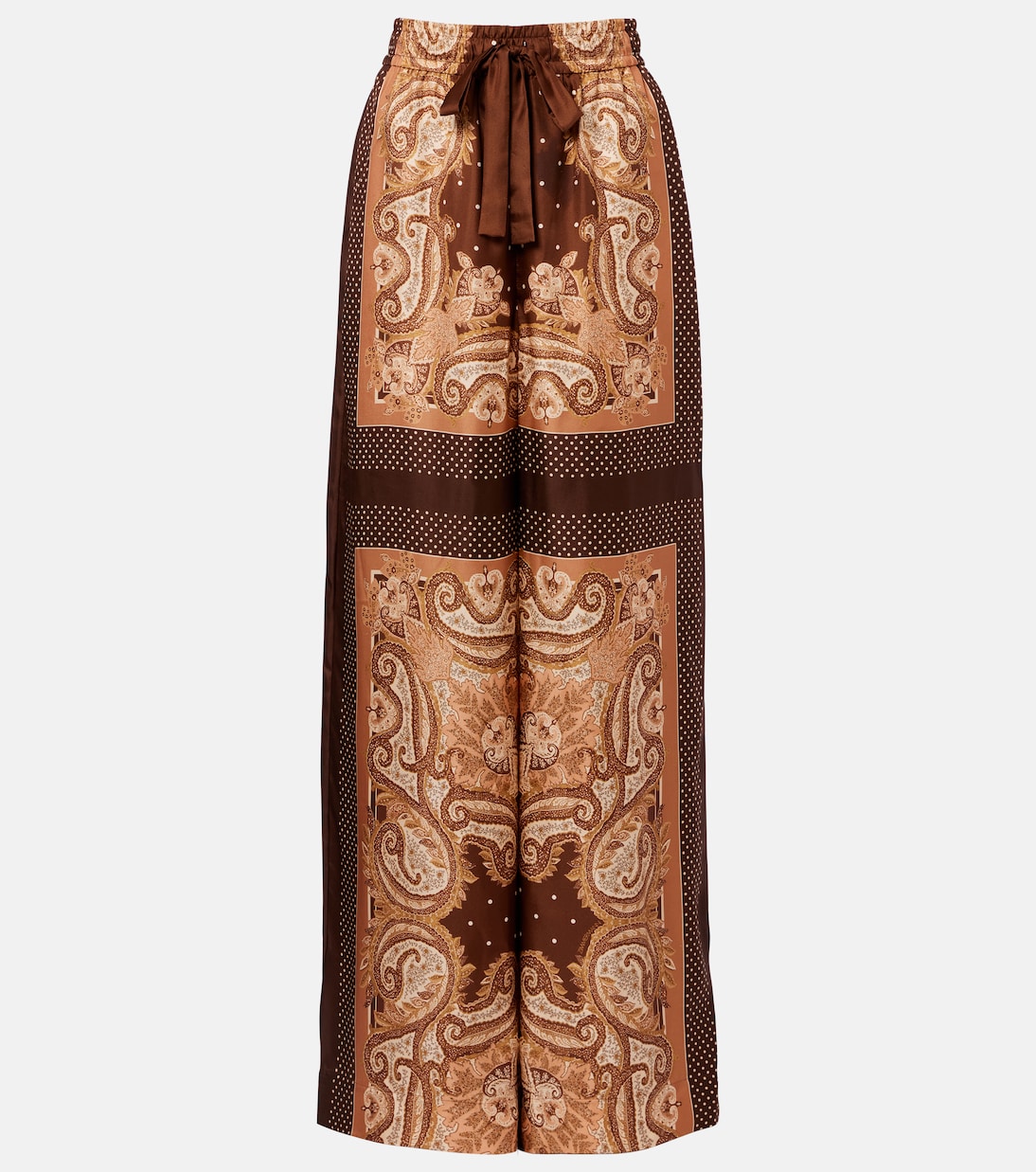 Zimmermann - Luna paisley silk palazzo pants