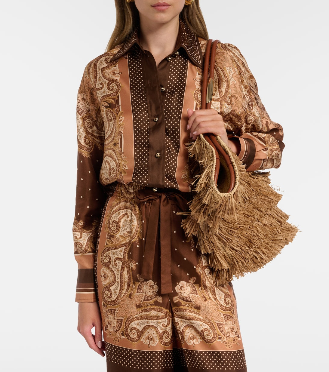 Zimmermann - Luna paisley silk shirt