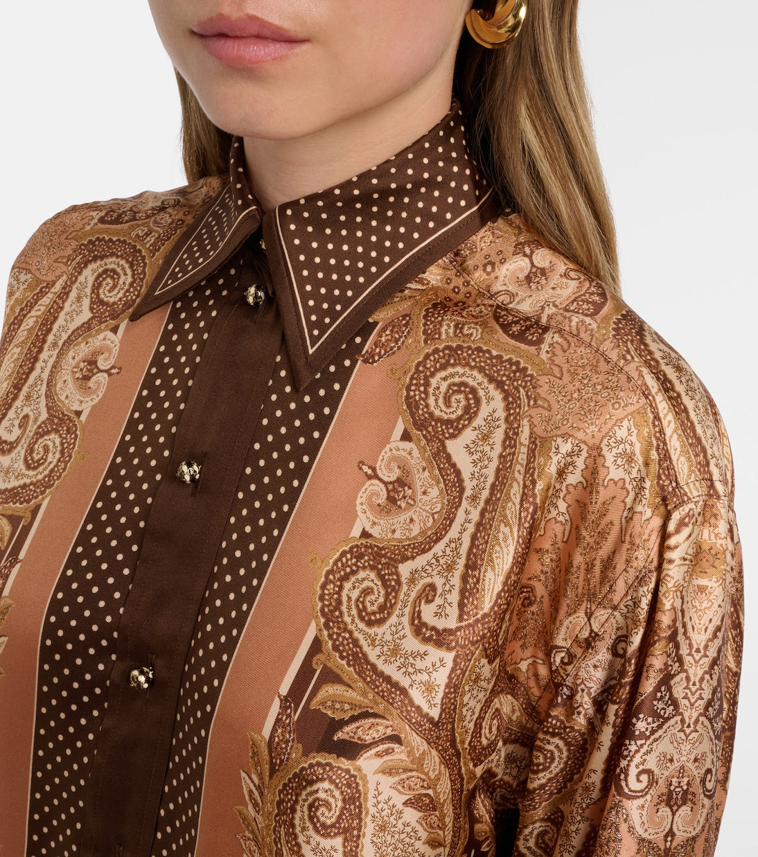 Zimmermann - Luna paisley silk shirt