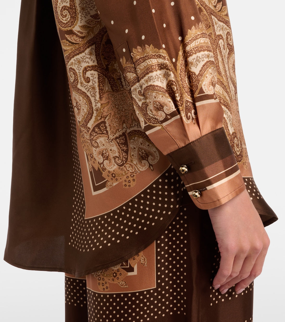 Zimmermann - Luna paisley silk shirt