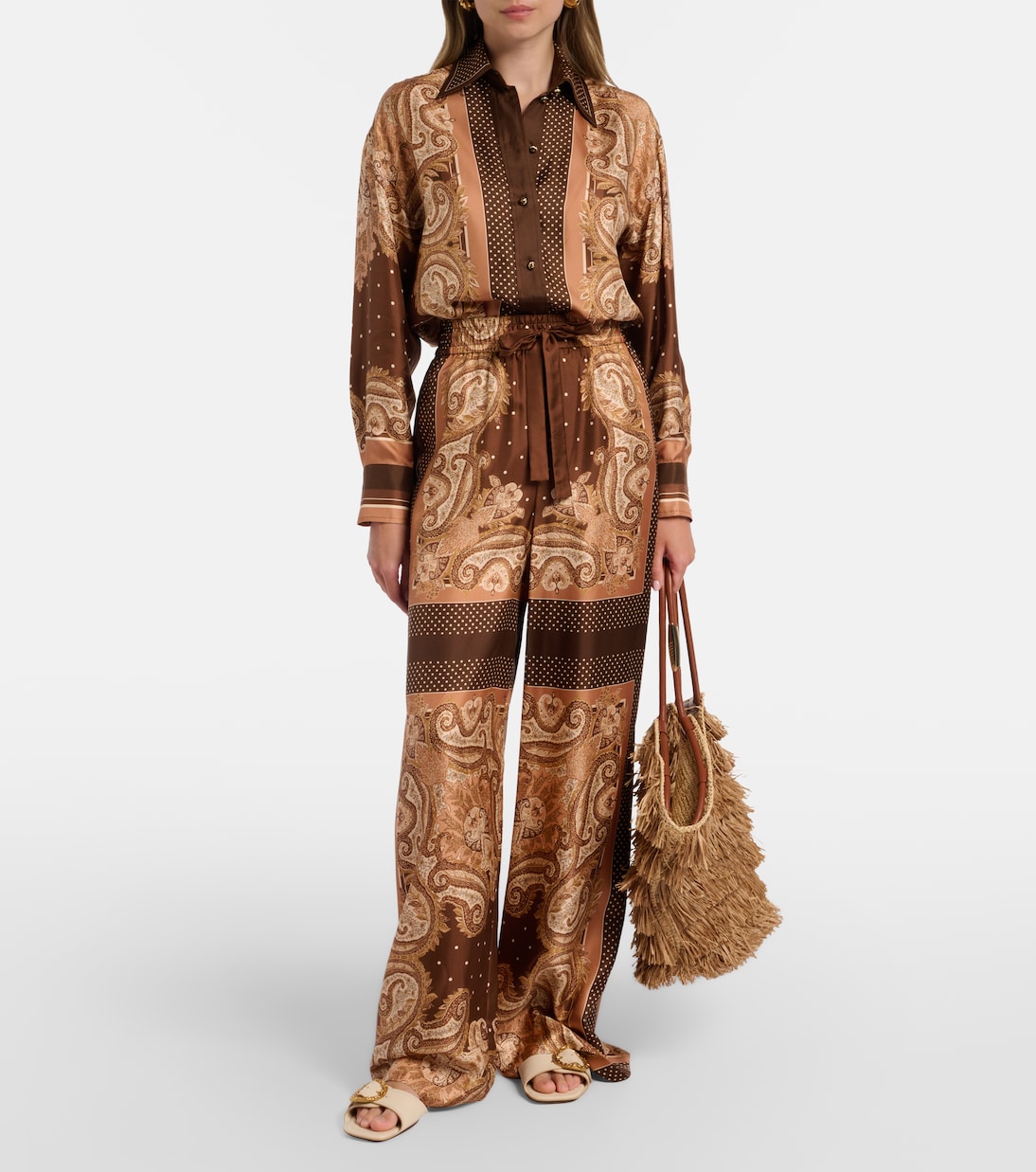 Zimmermann - Luna paisley silk shirt