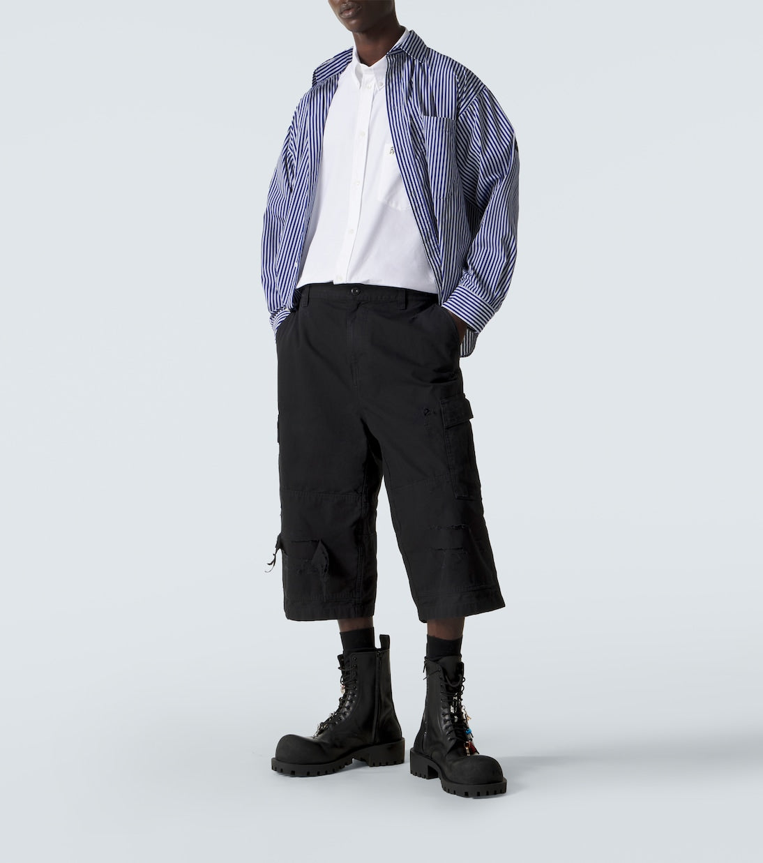 Balenciaga - Cotton cargo shorts