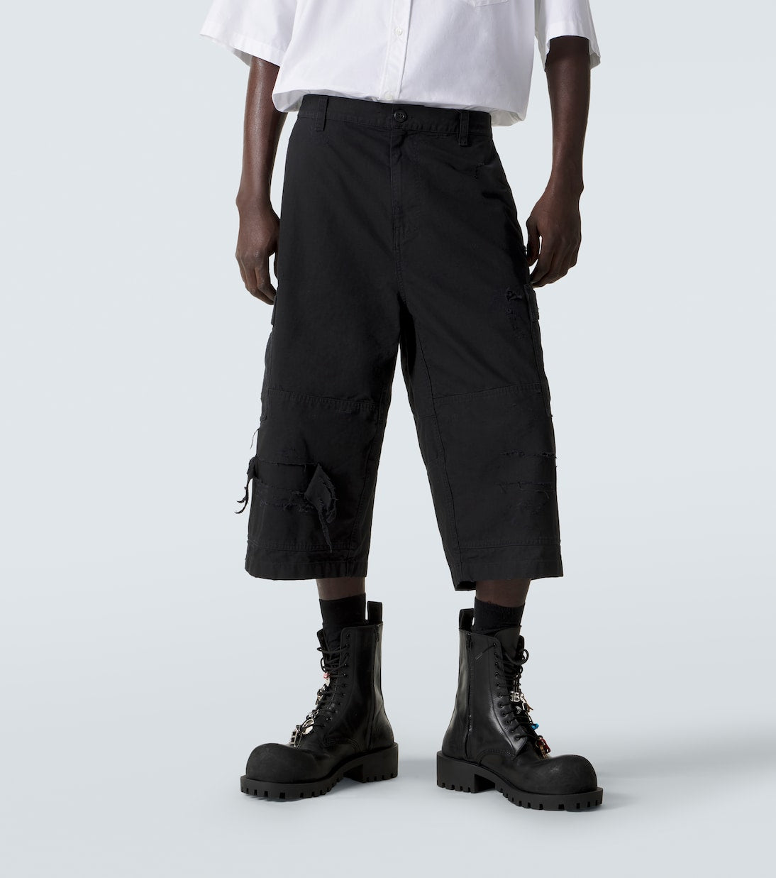 Balenciaga - Cotton cargo shorts