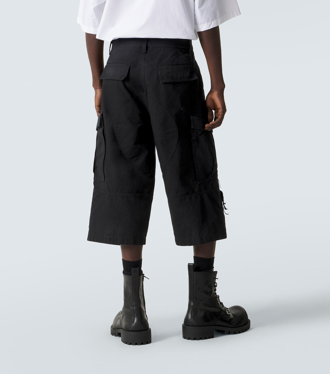 Balenciaga - Cotton cargo shorts
