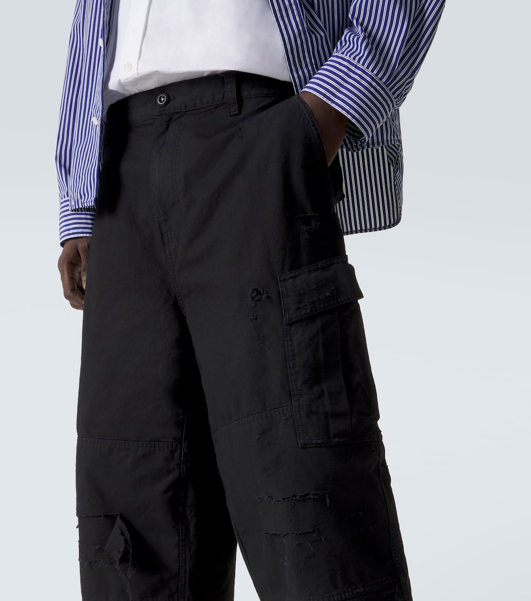 Balenciaga - Cotton cargo shorts