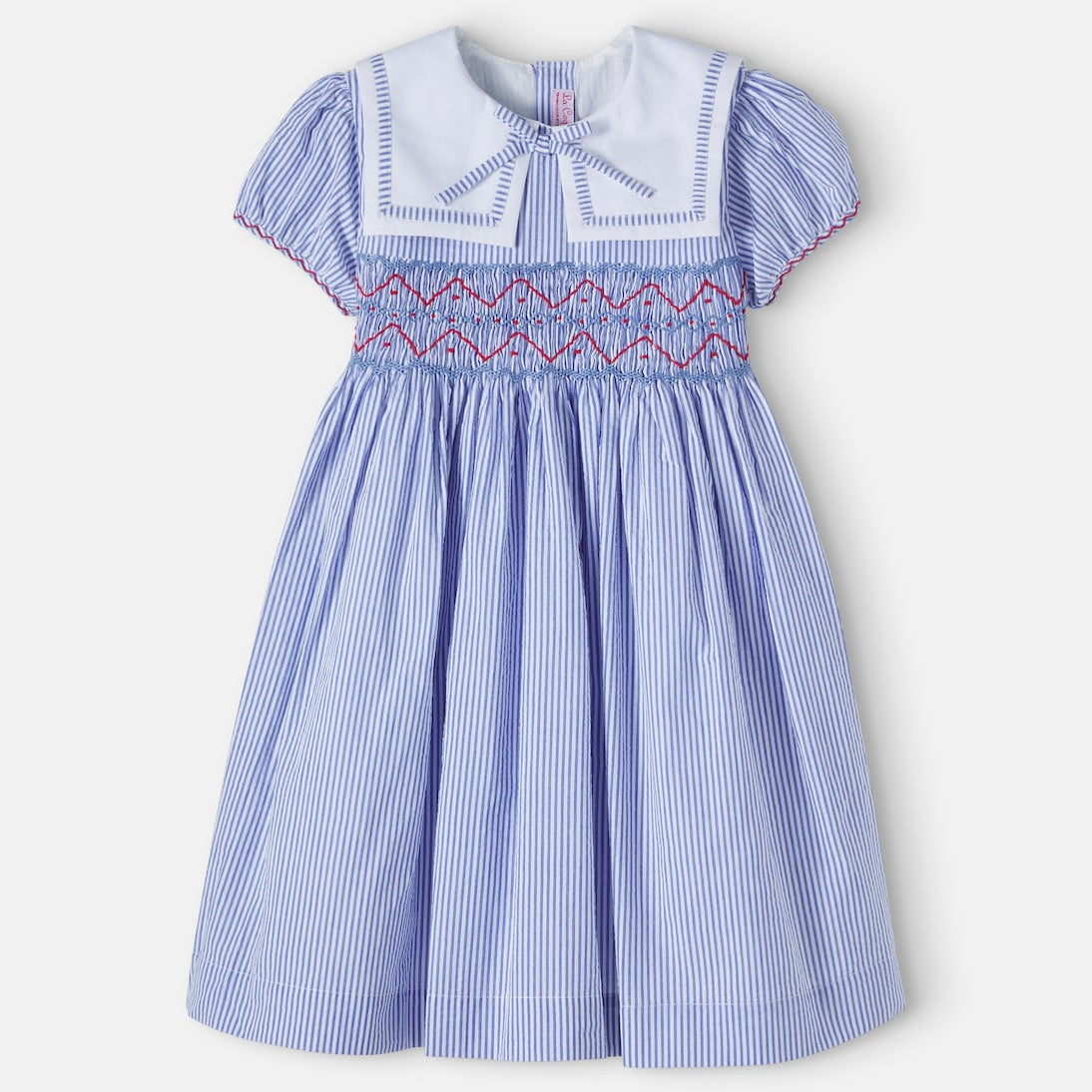 La Coqueta - Imogen striped cotton dress