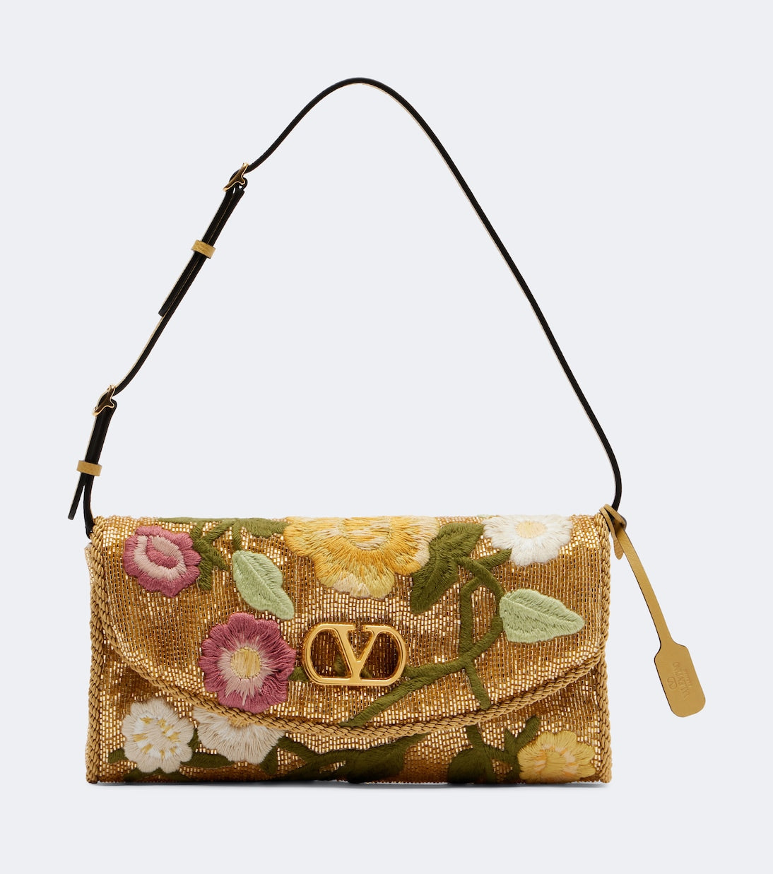Valentino Garavani - DeVain Small beaded floral shoulder bag