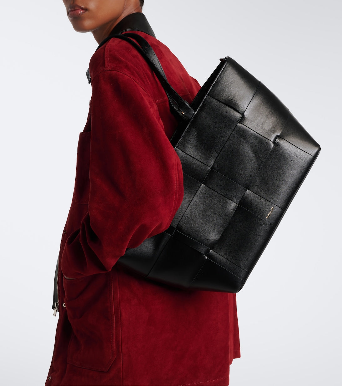 DeMellier - Florence Large woven leather tote bag