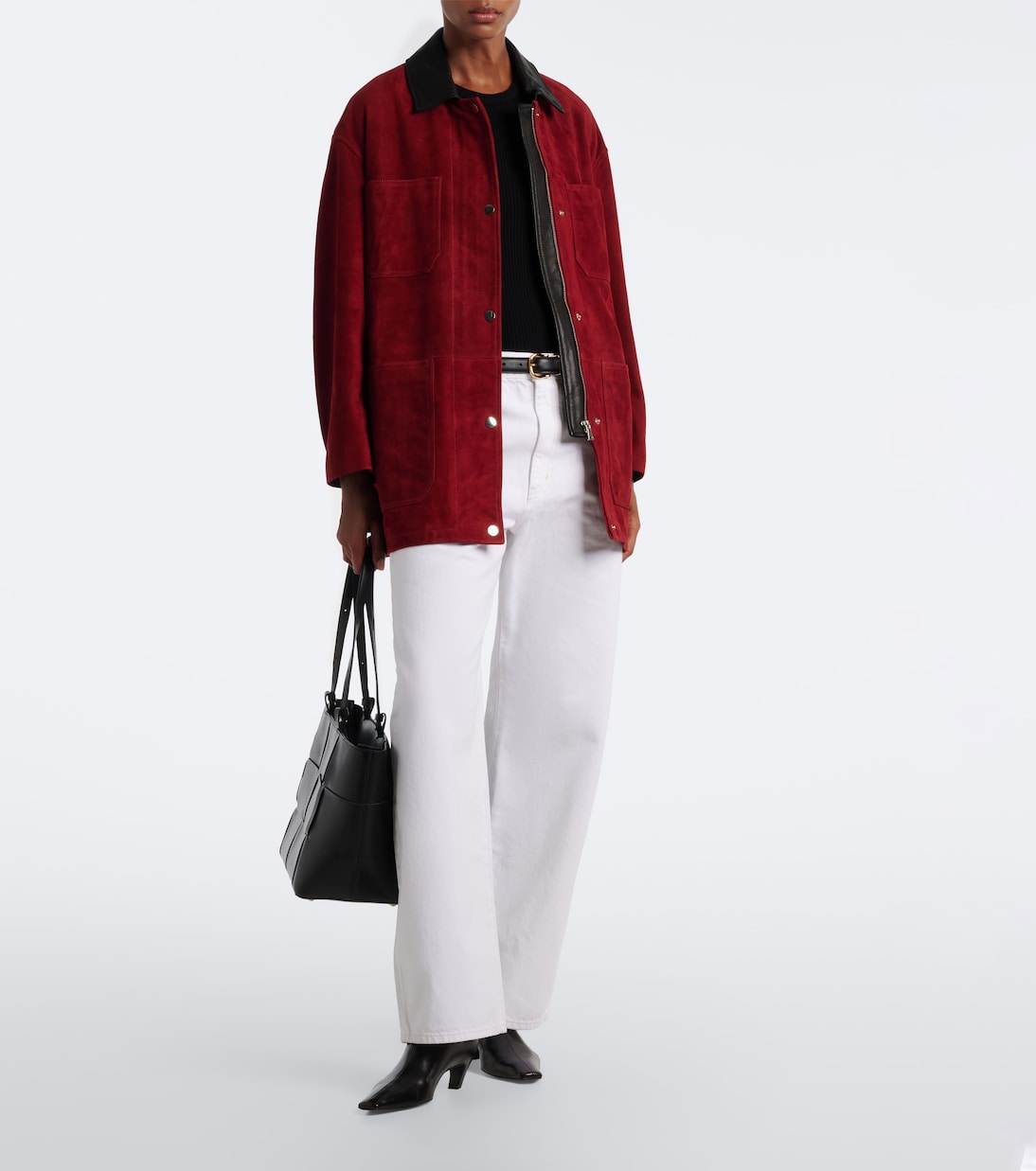 DeMellier - Florence Large woven leather tote bag