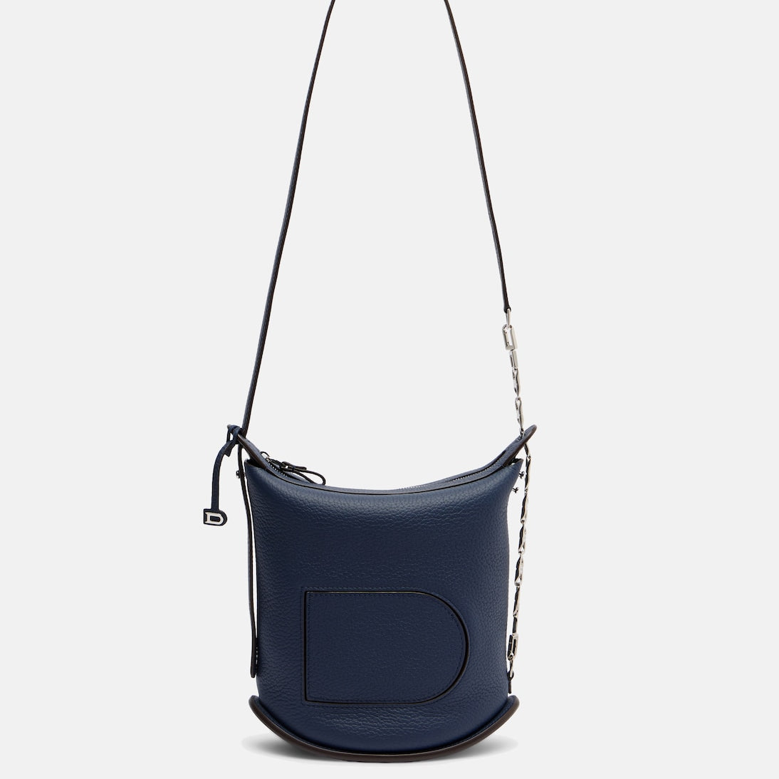 Delvaux - Pin Twist Small leather crossbody bag