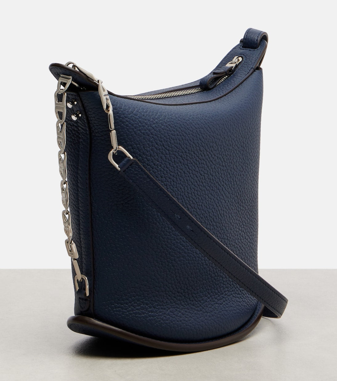 Delvaux - Pin Twist Small leather crossbody bag