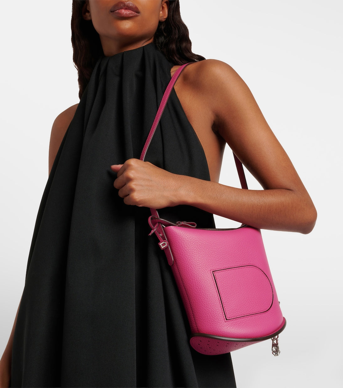Delvaux - Pin Twist Small leather crossbody bag