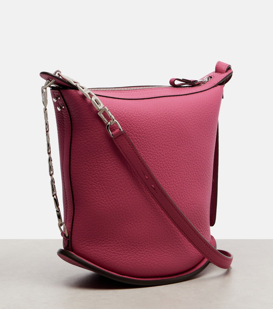 Delvaux - Pin Twist Small leather crossbody bag