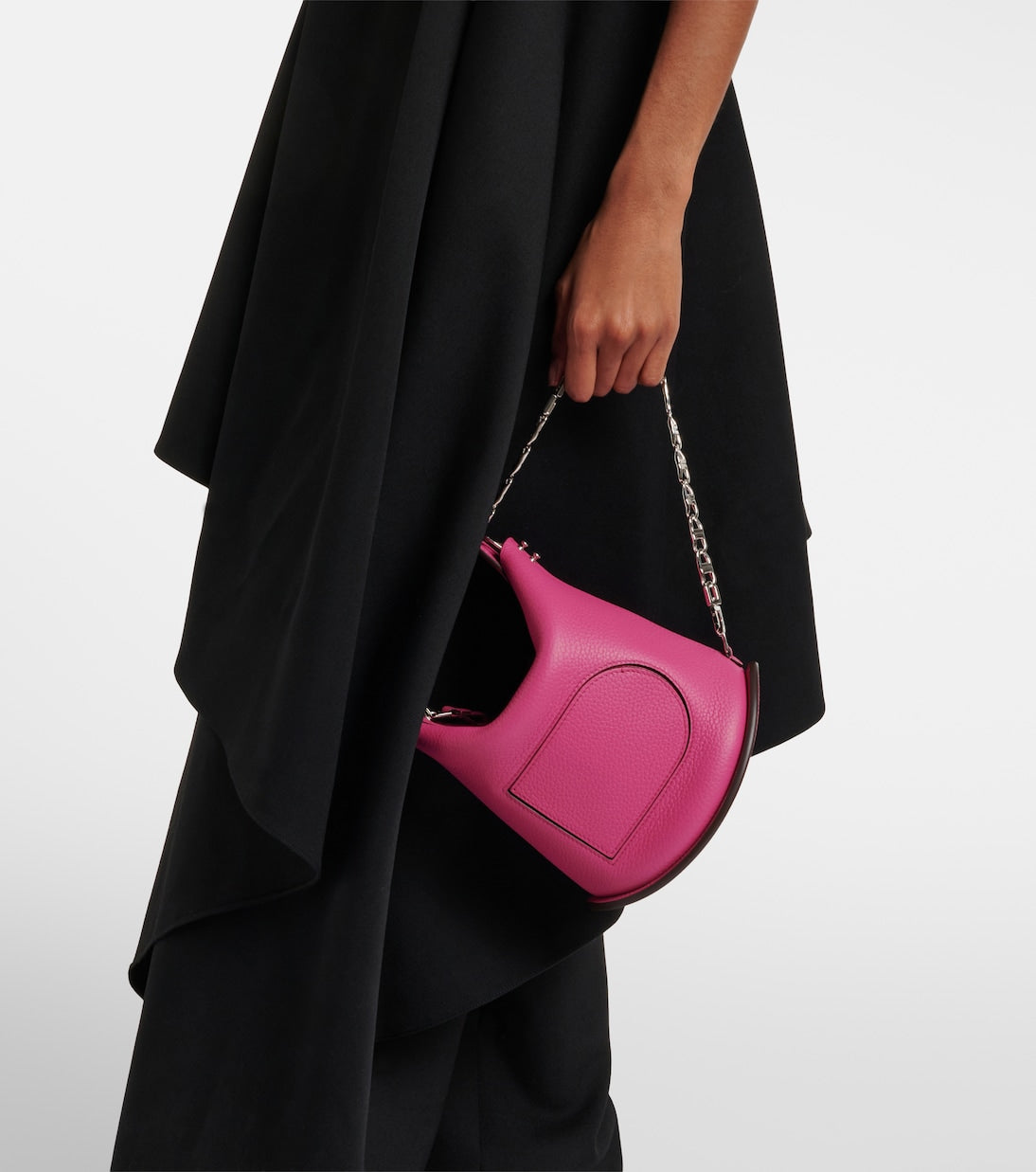 Delvaux - Pin Twist Small leather crossbody bag