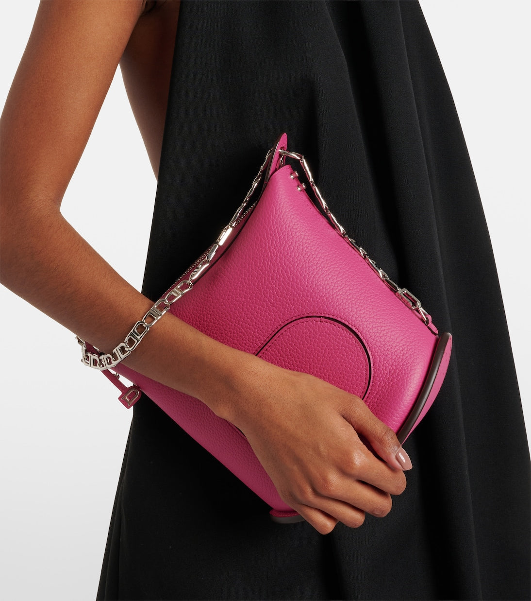 Delvaux - Pin Twist Small leather crossbody bag