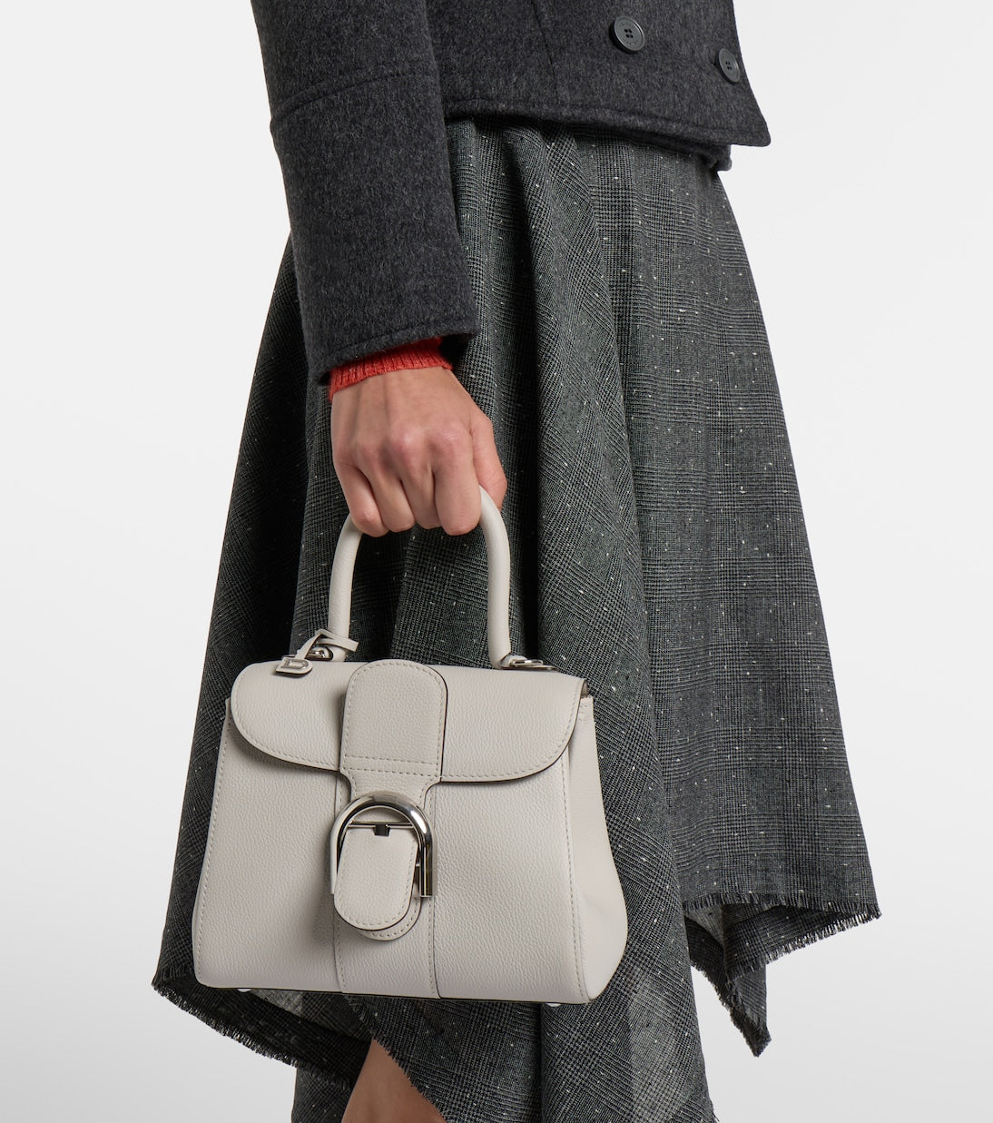 Delvaux - Brillant Mini leather top-handle bag