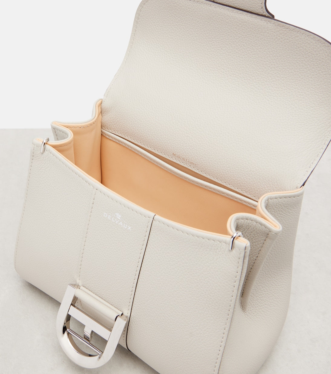 Delvaux - Brillant Mini leather top-handle bag