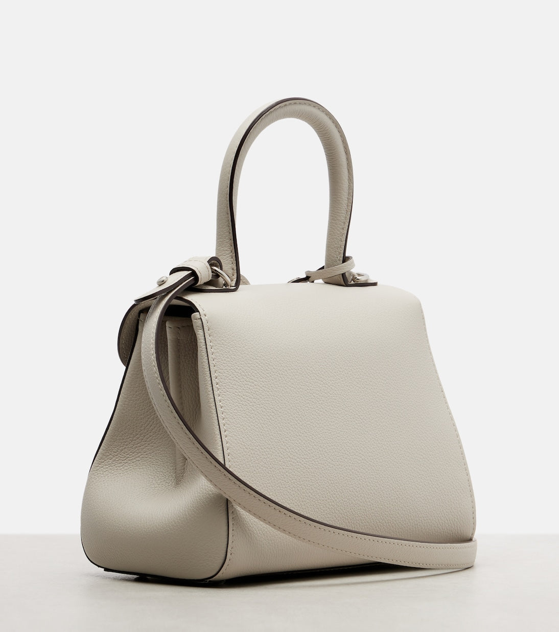 Delvaux - Brillant Mini leather top-handle bag