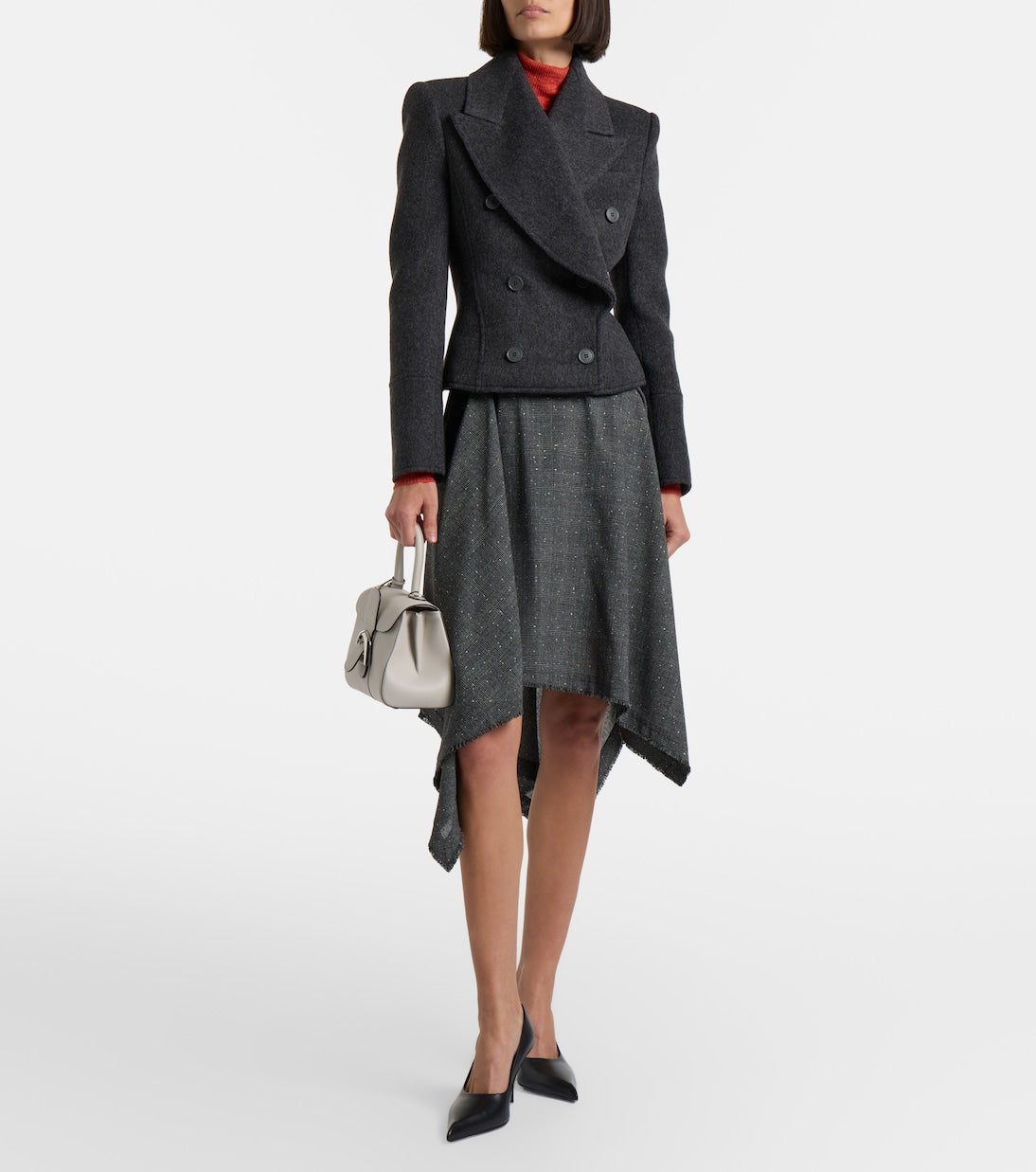 Delvaux - Brillant Mini leather top-handle bag