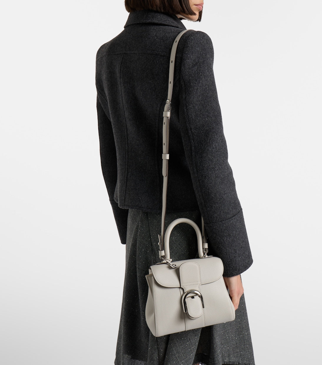 Delvaux - Brillant Mini leather top-handle bag