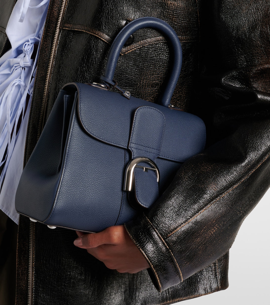 Delvaux - Brillant PM leather top-handle bag