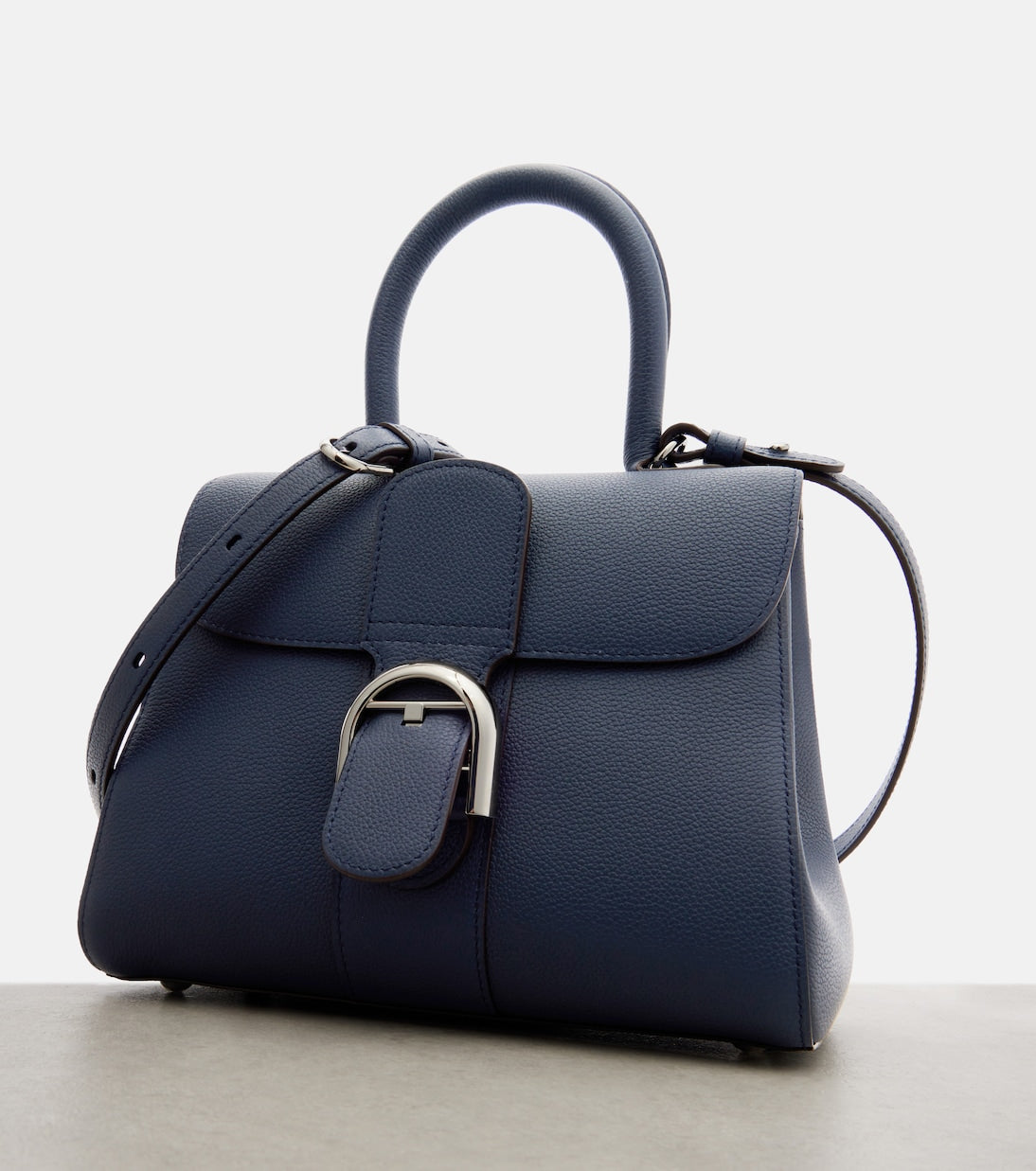 Delvaux - Brillant PM leather top-handle bag