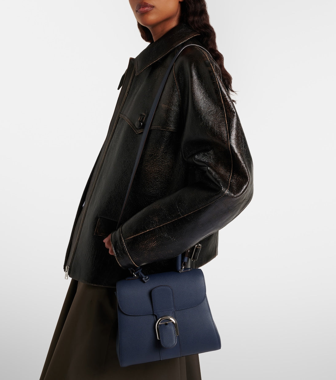 Delvaux - Brillant PM leather top-handle bag