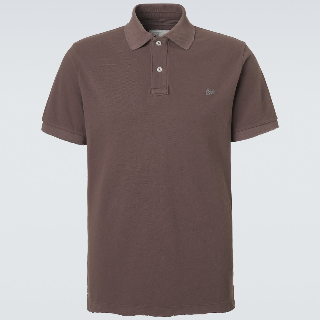 ERL - Cotton piqué polo shirt