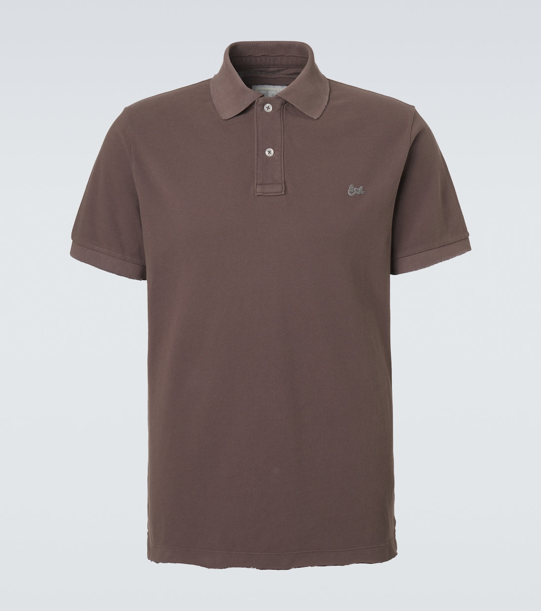 ERL - Cotton piqué polo shirt