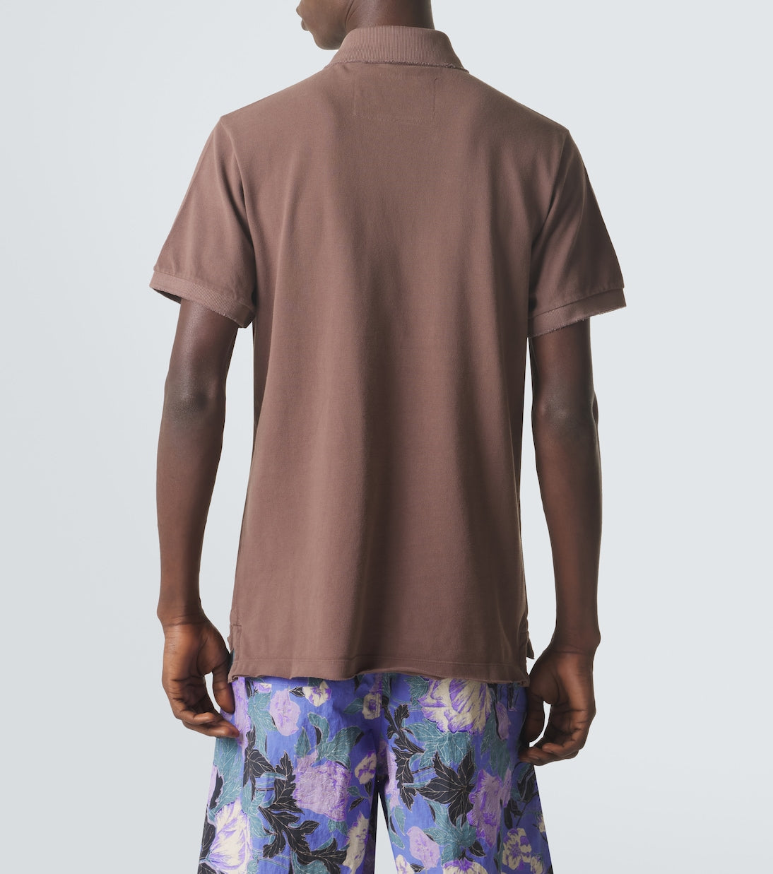 ERL - Cotton piqué polo shirt