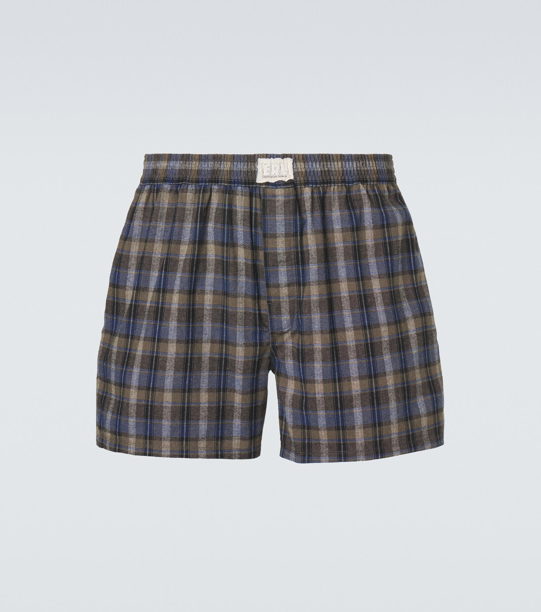 ERL - Checked cotton-blend boxers