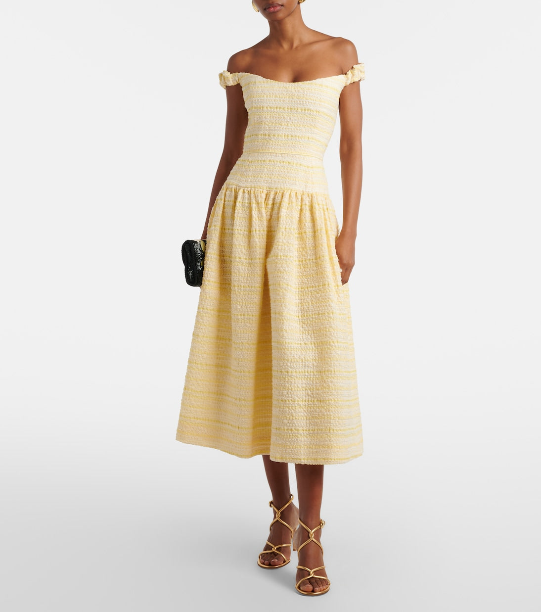 Markarian - Georgie cotton-blend organza midi dress