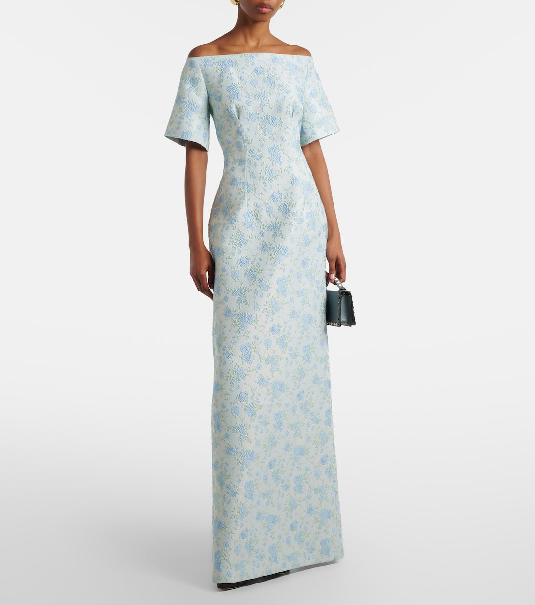 Markarian - Gilda floral brocade gown