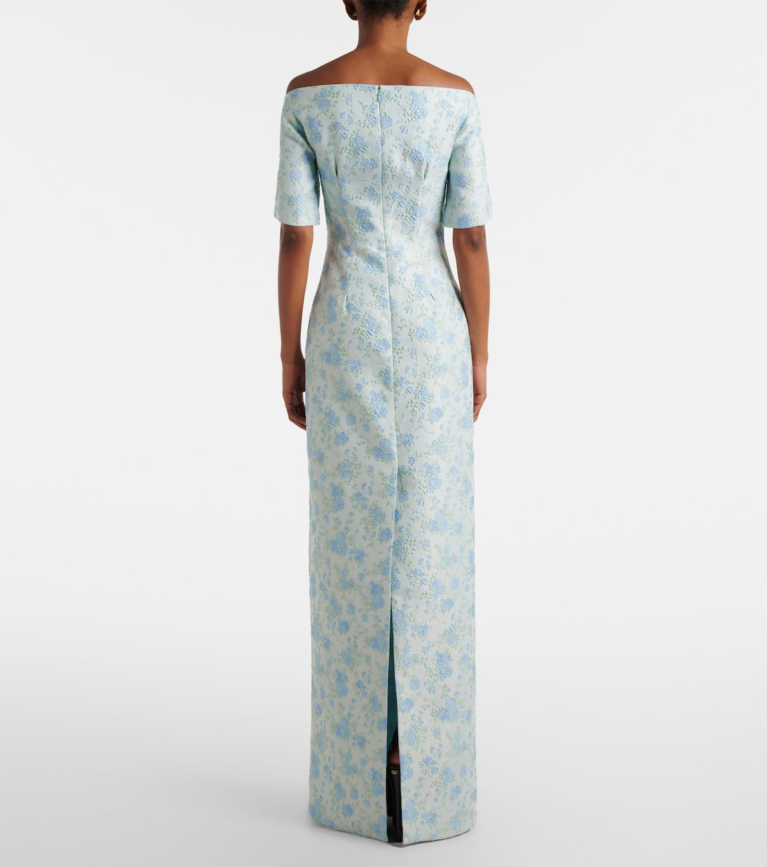 Markarian - Gilda floral brocade gown