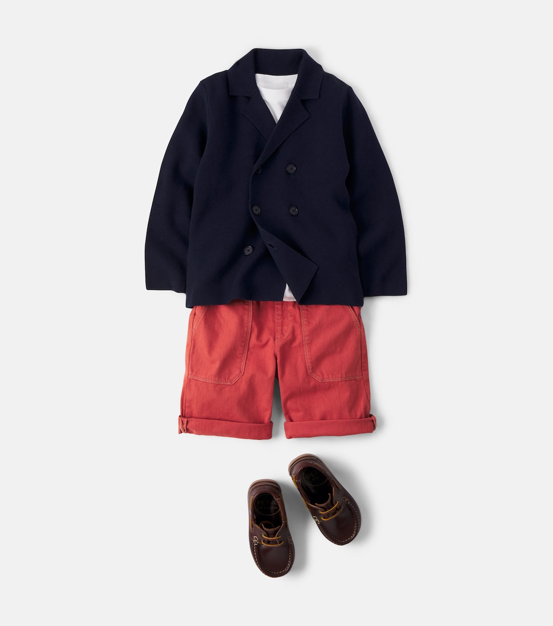 Il Gufo - Waffle-knit cotton cardigan
