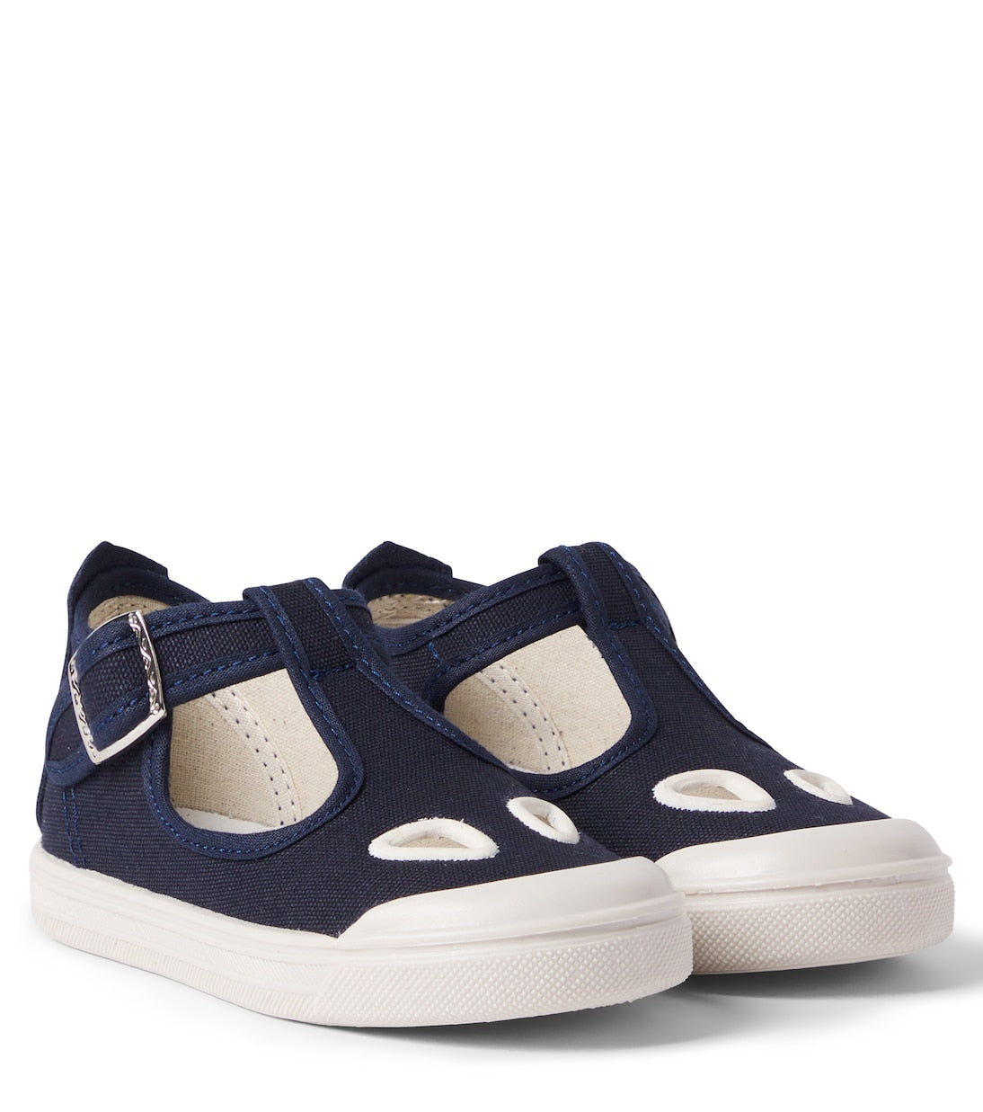 Il Gufo - Cutout canvas sneakers