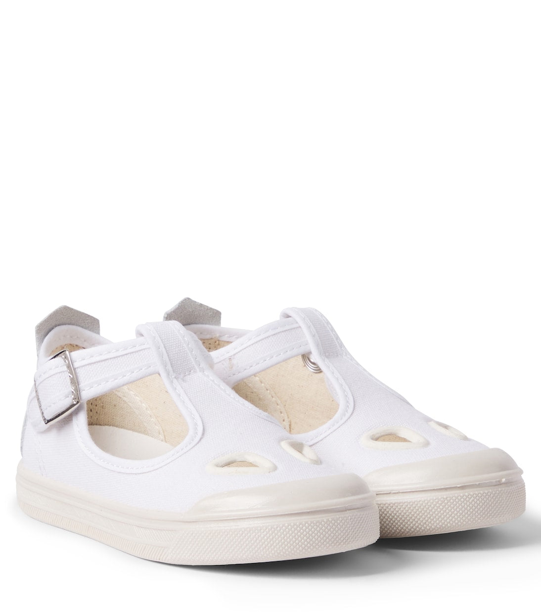 Il Gufo - Cutout canvas sneakers