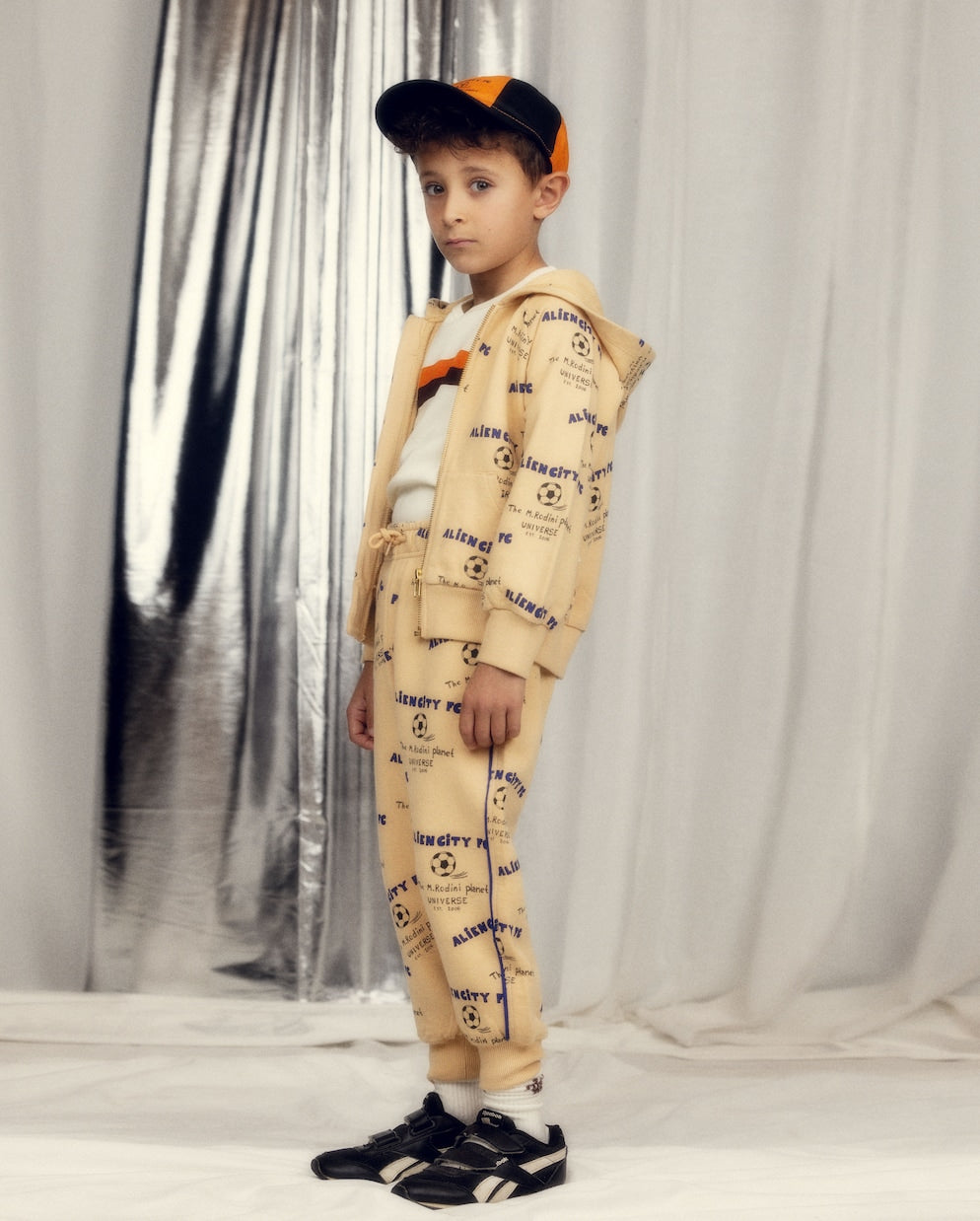 Mini Rodini - Printed cotton hoodie