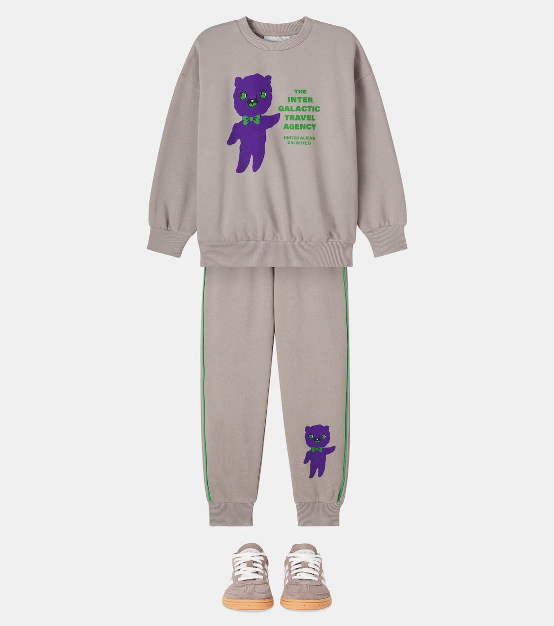 Mini Rodini - Alien cotton jersey sweatshirt