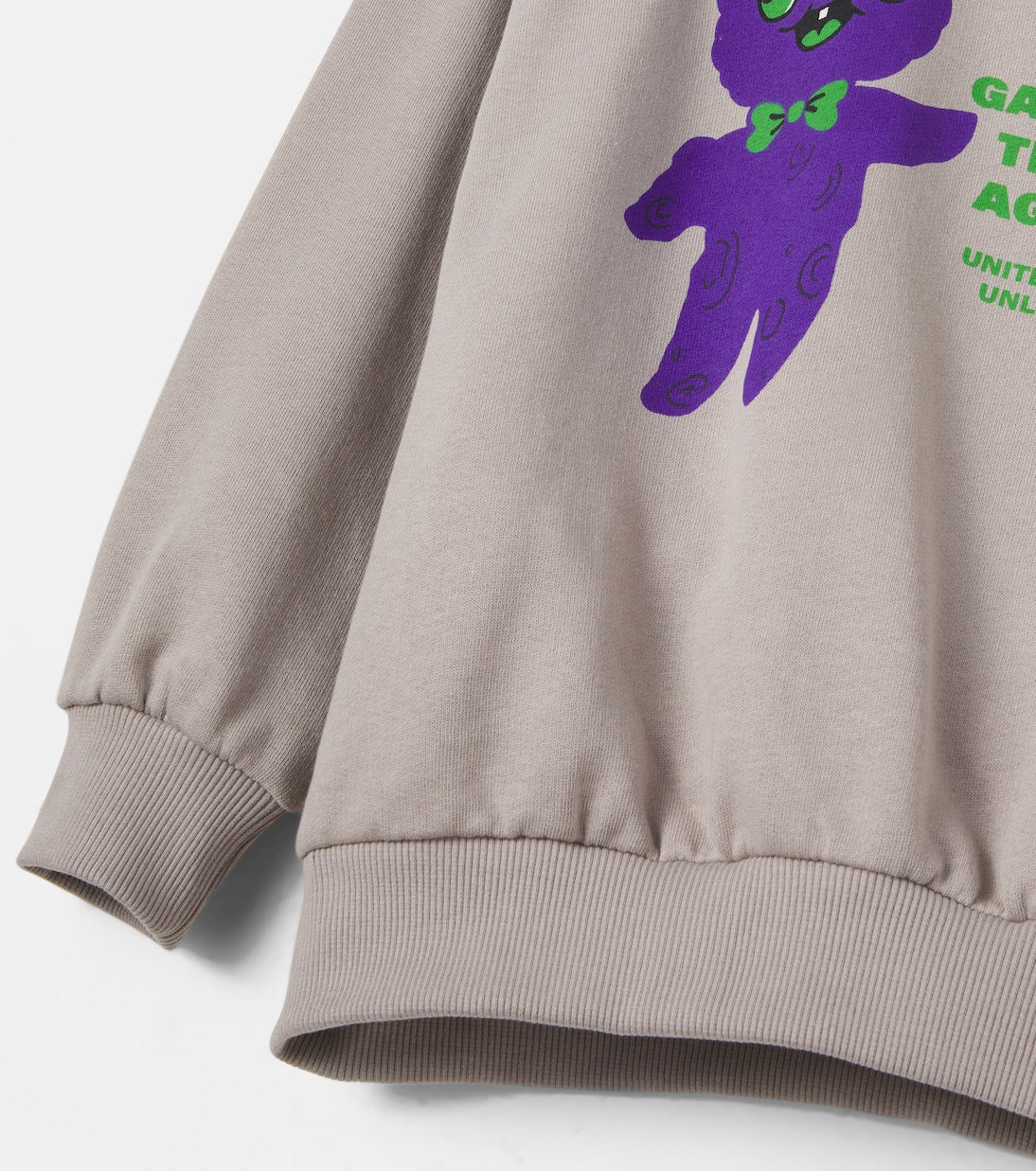 Mini Rodini - Alien cotton jersey sweatshirt