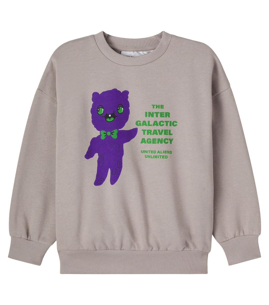 Mini Rodini - Alien cotton jersey sweatshirt