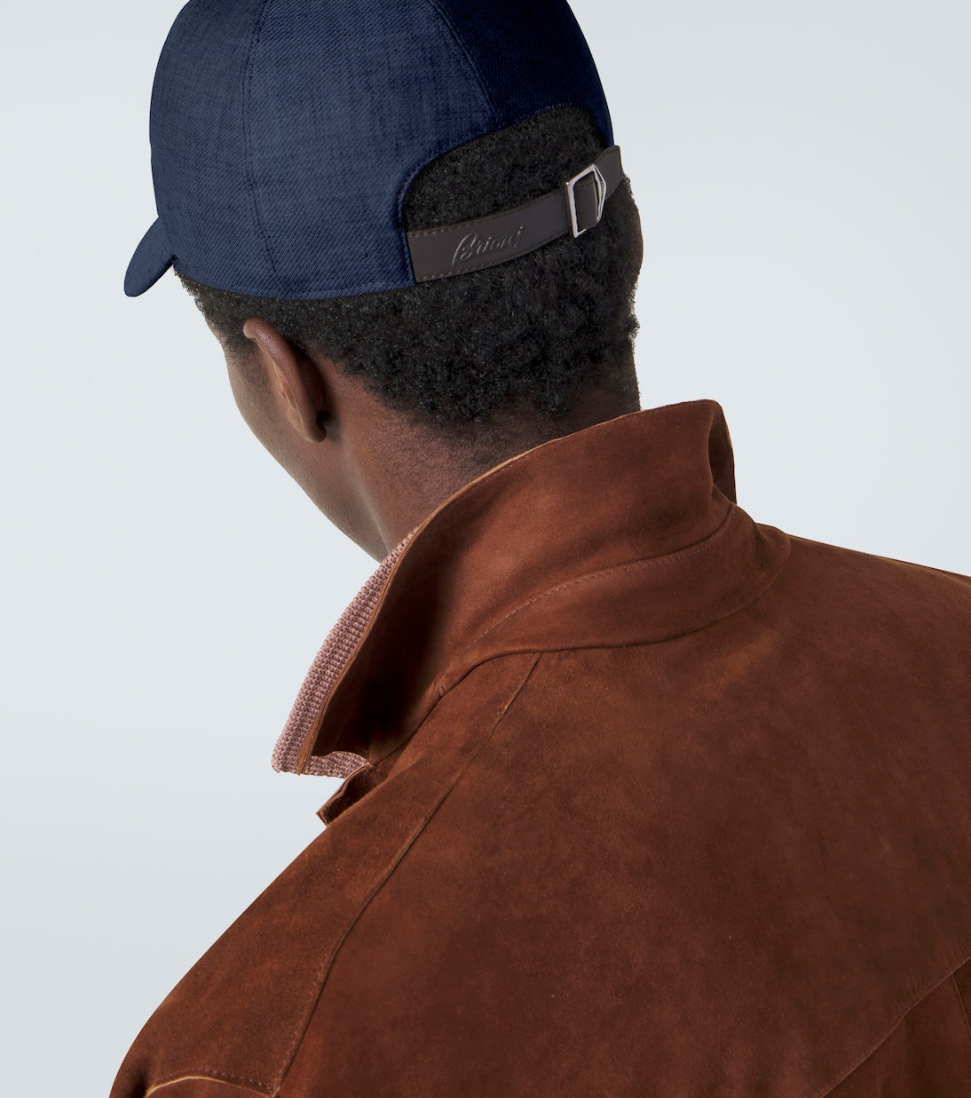 Brioni - Logo linen and wool baseball cap
